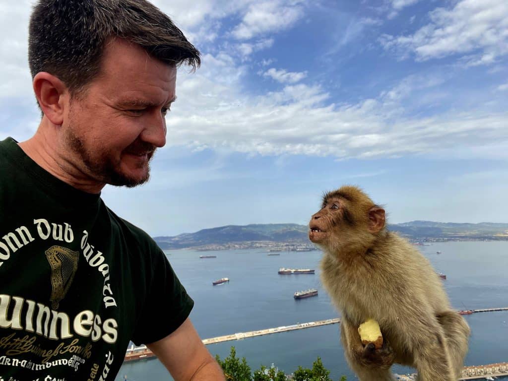 sean and monkey